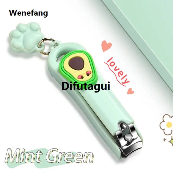 Difutagui%20Mini%20cute%20nail%20clippers%20Nail%20clippers%20Children's%20household%20Luxury%20pliers%20single%20pack%20cartoon%20creative%20folding%20nail%20scissors%20-%20Image%208