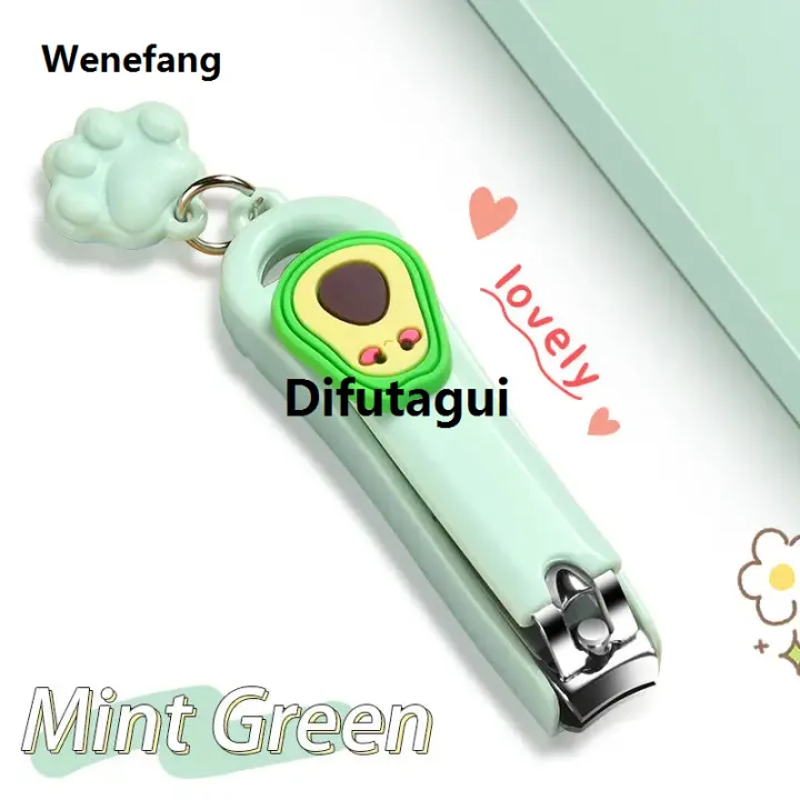 Difutagui%20Mini%20cute%20nail%20clippers%20Nail%20clippers%20Children's%20household%20Luxury%20pliers%20single%20pack%20cartoon%20creative%20folding%20nail%20scissors%20-%20Image%208