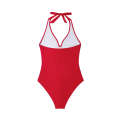 Women Tummy Control Swimsuits Halter Push Up Bathing Suits. 