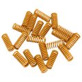 8Mm Od 20Mm Long Light Load Compression Mould Die Spring Yellow Compression Mould Die Spring for the 3S Bed 20Pcs. 