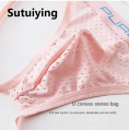 Sutuiying Special 1PCS Gay Men Mesh Jockstrap Underwear Sissy Panties Cueca Tanga Male Thong G String Hollow Out Strap Briefs Lingerie. 
