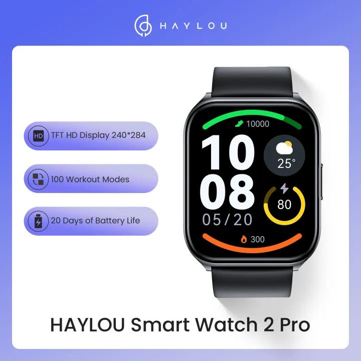 HAYLOU%20Watch%202%20Pro%20LS02%20Pro%20Smart%20Watch%201.85inch%20Large%20Display%20Smartwatch%20-%20Image%202