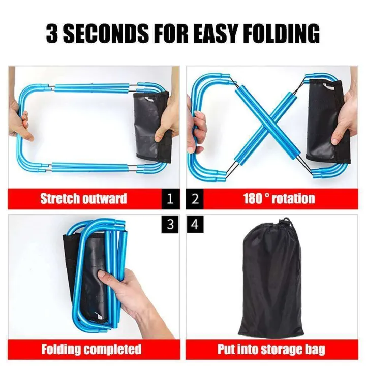 Outdoor%20For%20Fishing%20Hiking%20Picnic%20Camping%20Ultra-Compact%20Folding%20Stool%20-%20Lightweight%20Aluminum%20Frame%20-%20Image%204