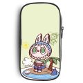 Labubu Fashion Large Capacity Labubu Pencil Bag Cute Cartoon Stationery Box Pencil Cases. 