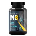 MuscleBlaze ZMA 60 Tablets  100% RDA of Zinc Magnesium Aspartate and Vitamin B6 For Muscle Strength & Recovery. 