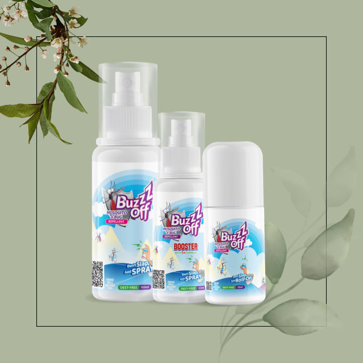 Buzzz Off: Mosquito & Bug Repellent-100ml