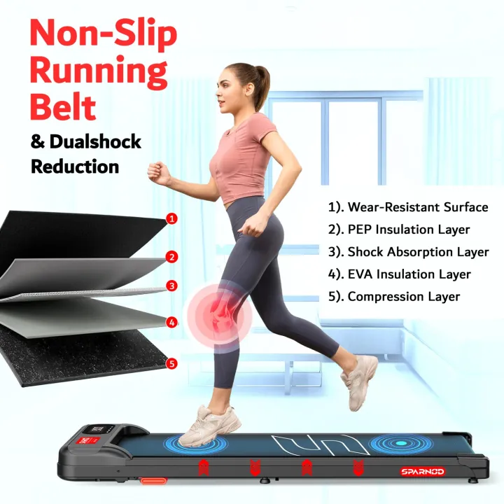 Sparnod%20Fitness%20STH-3002%20Home%20Use%20Walking%20Pad%20&%20Treadmill%20%7C%20Compact,%20Ultra-Slim,%20Ready%20to%20Use%20%7C%20Shock%20Absorption%20%7C%20LED%20Display%20%7C%202%25%20Incline%20%7C%20100%20Kg%20Capacity%20-%20Image%207