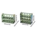 Plastic Kitchen Storage Refrigerator Side Door Preservation Box Egg Storage Storage Box Egg Box Egg Tray. 