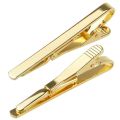 Fashion Trendy   Toned Simple Practical Necktie Clasp Metal Tie Clip Pin for Men Gift Suit Clip. 