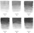 Winsor & Newton Studio Collection Graphite Pencils, Set Of 6 (2H-8B). 
