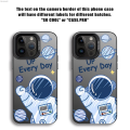 Uonevic Shock lus matte anti x 14 PPro Ma case for New A luxury astronaut hand pple iPhone 15 16. 