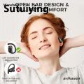Wenefang Sutuiying Bluetooth Headphones Open Ear Premium Sound True Wireless Open Sales promotion Ear 2025 Earbuds with Noise Canceling Mic LED Display Rotable Earhook. 