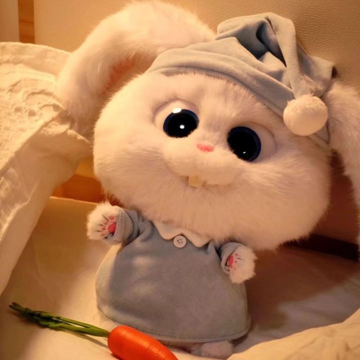 Snowball Rabbit Keyringdoll Gifts To Girls Secret Life Pets Snowball Plush Toys Cartoon Doll ...