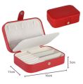 Travel Jewelry Case,Mini Jewellery Box,Portable Jewelry Box Display Storage Case | Fashion Jewellery Organizer Case For Girls. 