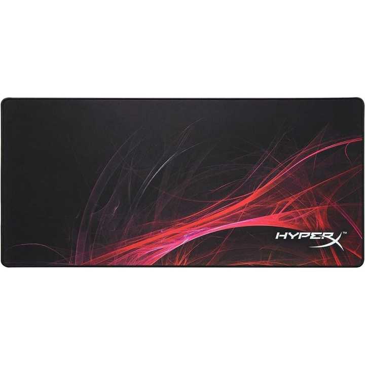 HYPERX Big Size Speed Edition Pro Gaming Mouse Pad, Cloth Surface Optimized for Speed, Stitched Anti-Fray Edges, Xl Mousepad