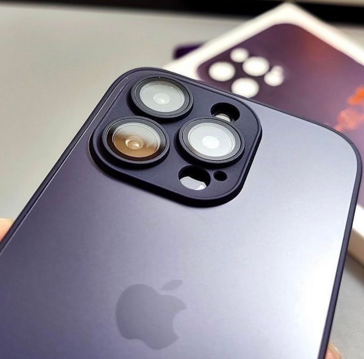 Deep%20Purple%20AG%20Matte%20Anti%20Scratch%20Case%20for%20iPhone%2014%20Pro%20Max%20Cover%206.7%20inch%20with%20Lens%20Guard%20-%20Image%202