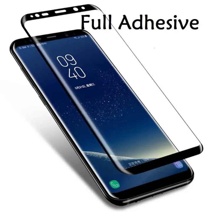 Samsung%20Galaxy%20S8%20/%20Plus%203D%20Curved%20Full%20Glue%20Cover%20Tempered%20Glass%20Screen%20Protector%20Film%20Case%20-%20Image%208