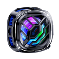 JAERBEE X76Pro Cell Phone Cooler, Phone Cooler Fan with Semi Conductor Cooling Chip,RGB Phone Cooling Fan Mobile Phone Cooler. 