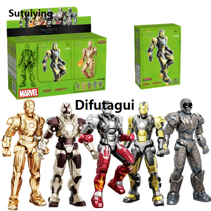 Difutagui%20Iron%20Man%20Tony%20Stark%20Blind%20box%20MK21%20MK25%20MK24%20Spider-Man%20Miles%20Morales%20Fashion%20Hot%20Selling%20Venom%20Action%20Figure%20Anime%20Doll%20Movable%20Collection%20Toy%20Gift%20-%20Image%207