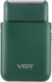 VGR V-390 Premium Cordless Rechargable Professional Electric Ultra Thin Shaver Wet/Dry Razor for Face Care Beard Trimmer with USB Travel Shaver, Electric Razor, Electric Shaver - random color. 