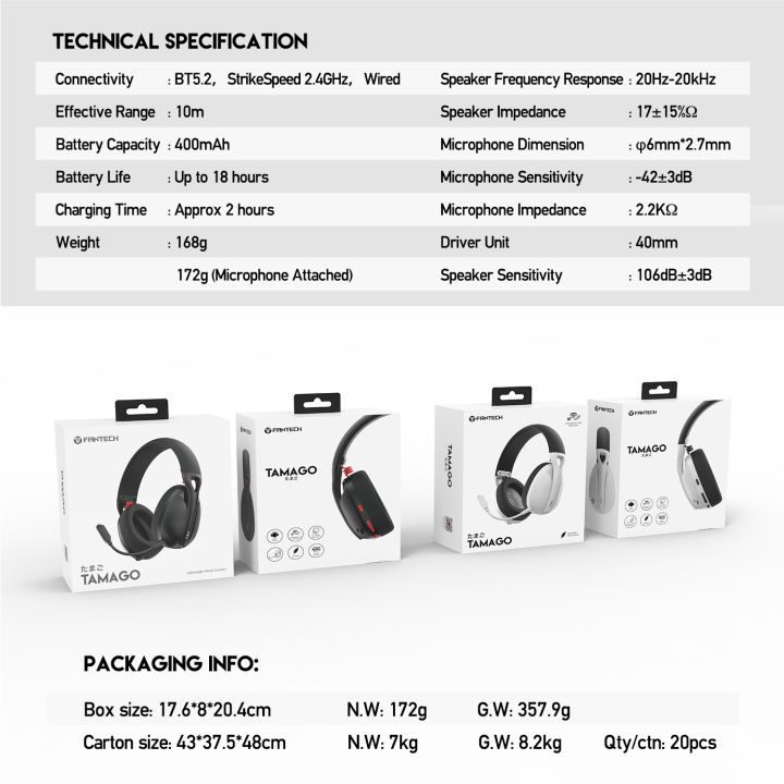 Fantech%20Life%20TAMAGO%20WHG01%20Wireless%20Bluetooth%20Headset%20Headphone%20-%20Image%209