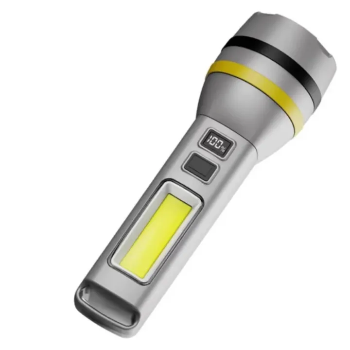 Dual%20Light%20Source%20Flashlight%20CH-24084%20%E2%80%93%20Rechargeable,%20High-Power%20Wick,%20Battery%20Display,%20Side%20Light,%20Telescopic%20Zoom%20&%20Portable%20Design%20for%20Camping,%20Emergencies%20&%20Outdoor%20Use%20-%20Image%203