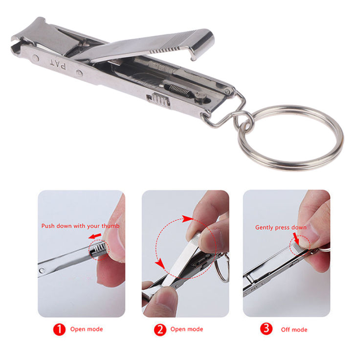 1PC%20Ultra-Thin%20Nail%20Clippers%20Collapsible%20Portable%20Travel%20Fingernail%20Keychain%20Nail%20Scissors%20Stainless%20Steel%20Manicure%20Tool%20YANXING%20-%20Image%209