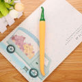 Modeow Novel Pepper-shaped Pen 2pcs Colorful Gel Pens 0.5mm Fine Point Non-slip Comfortable Grip Pepper-shaped for Writing for Students. 