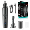 HOT Original VGR Ear Eyebrow Nose Hair Trimmer Electric Beard Grooming For Facial Body Stubble Trimmer For Men Rechargeable Kit. 