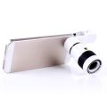 Phone Camera HD Lens Universal Clip-on 12X Zoom Cell Phone Telescope Lens. 