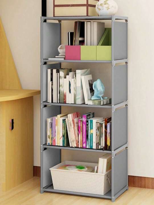4 Cube Bookshelf | Versatile Storage Organizer for Home & Office ...