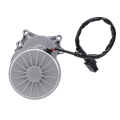 Fullhaodd 4X 250W 24V 75Rpm Low Speed Brush Motor, 44mm Longer Shaft, Shaft Diameter 17mm , Wheel Chair DC Gear Brushed Motor. 