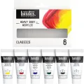 Liquitex Professional Heavy Body Acrylic Paint, 6 x 22ml (0.74-oz), Set of 6. 