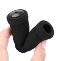 Fullhaodd 3 Pair for Bike Bicycle Handle Handlebar Soft Sponge Bar Grips Black. 