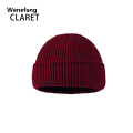 Wenefang Winter Women Men Solid Color Warm Knitted Brimless Hat Male Beanies Portable Autumn Hip Hop Skullcap Street Men Beanie Uni Melon Cap. 