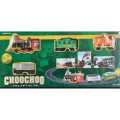 Classic Train Set for Kids with Smoke, Realistic Sounds. 