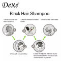 Dexe Black Hair Color Shampoo 25ml Pack of 10. 