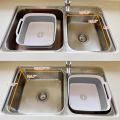RV Camping Sink Portable Wash Basin Folding Basket Telescopic Drain Basket Folding Basin. 