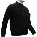 KILOMETER Black Solid Multi Pockets Jacket For Men - KM705. 