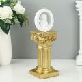 Gold Roman Pillar Resin Sculpture Column Decor Roman Pillar Statues Room Crafts Furnishings. 