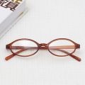 Oval Small Oval Frame Glasses Fashion Y2k PC Optical Myopia Glasses  Round Frame Flat Spectacle Glasses Daily. 