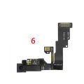 Original Front Facing Facetime Small Camera Flex Cable with Light Proximity Sensor Microphone Assembly For iPhone 6 6S Plus. 