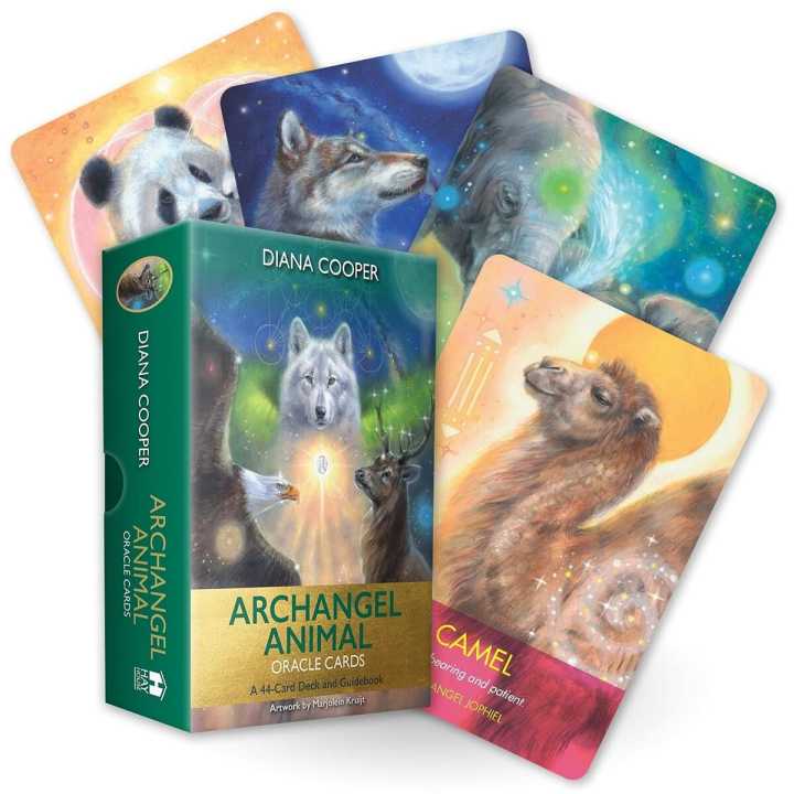 Archangel Animal Oracle Cards: A 44-Card Deck and Guidebook Cards by ...