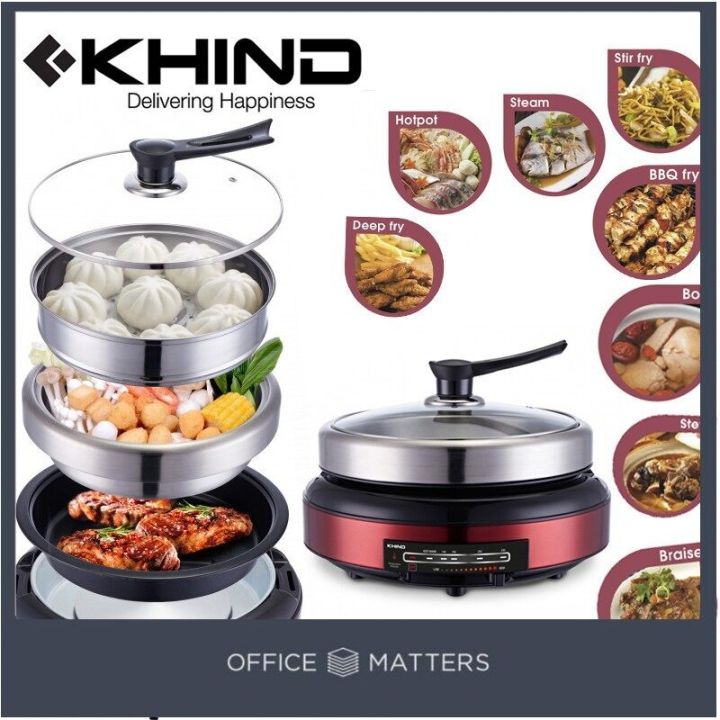 KHIND  8 IN 1 MULTI COOKER