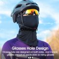 Difutagui WEST BIKING Ice Silk Cycling Headgear Summer Sunscreen Sport Scarf New Men Women Running Climbing Fishing Mask Anti-UV Balaclava Cap. 