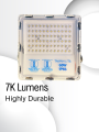 Durable Metal Casing Flood LIght 60 Watt 7K Lumens. 