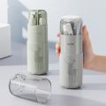 Mini Multifunction Toothpaste Cup Plastic Lightweight Shampoo Storage Bottle Portable Travel Cup Bathroom. 