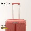NUELITE NARITA 24-Inch Check-In Luggage | 8 Wheel Spinner Trolley Bag | Anti-Theft Zipper Integrated Lock Extra Security | Hard Shell Suitcase. 