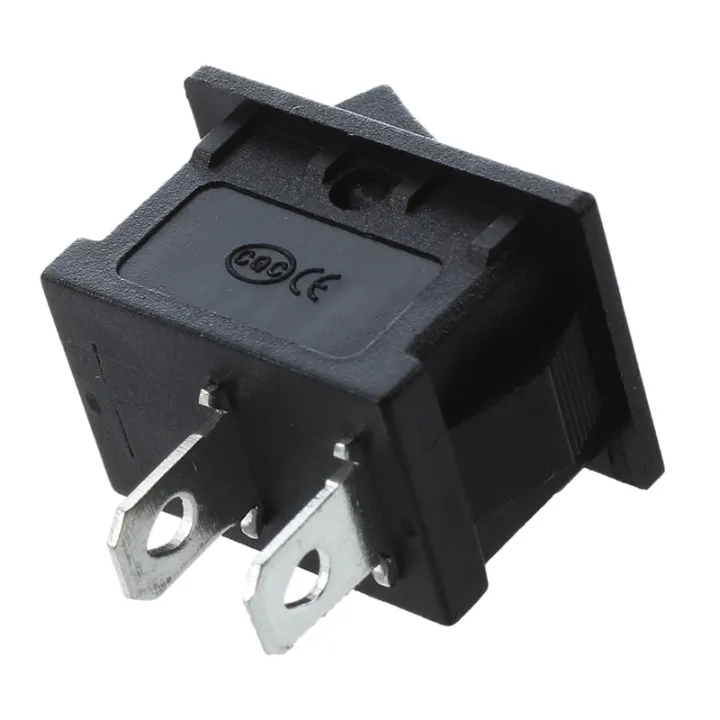 VEXUNGA Mini Kippschalter Wippschalter 2 Polig EIN/AUS Miniboot Schalter AC 250V 3A 125V 6A 2 Pins 2 Position Schwarz Rechteck Einbauschalter Klein Eingebettet (10 Stück VEXUNGA Mini Kippschalter Wippschalter 2 Polig EIN/AUS Miniboot Schalter AC 250V 3A 125V 6A 2 Pins 2 Position Schwarz Rechteck Einbauschalter Klein Eingebettet (10 Stück