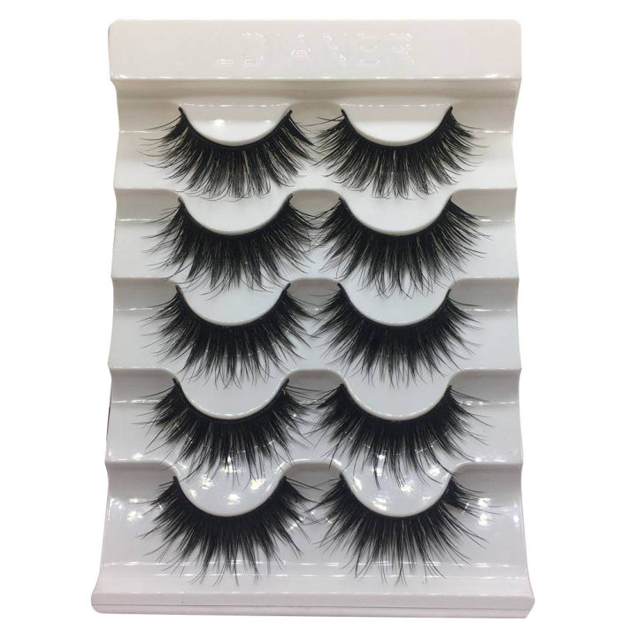 New%20Portable%20Eay%20to%20Ue%205%20Pair%20Natural%20Fale%20Eyelahe%20Handmade%20Natural%20Thick%20Long%20Cro%20Lifelike%20Wipy%20Fluffy%20Buhy%20Curling%20Eye%20Lahe%20et%20Beauty%20MakeUp%20Extenion%20Cometic%20Tool%20-%20Image%207
